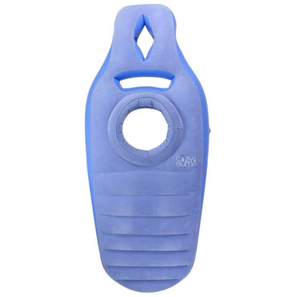 PVC Flocking Inflatable Maternity Pad Sleeping Pillow Inflatable Pad Surface Flocking Inflatable Lying Pad