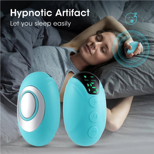 Smart Sleep Instrument Anxiety Relief Neuro Sleep Nerves Insomnia Soothe Device Pulse Stimulation Hand Held Sleeping Aid Device