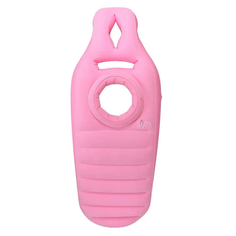 PVC Flocking Inflatable Maternity Pad Sleeping Pillow Inflatable Pad Surface Flocking Inflatable Lying Pad